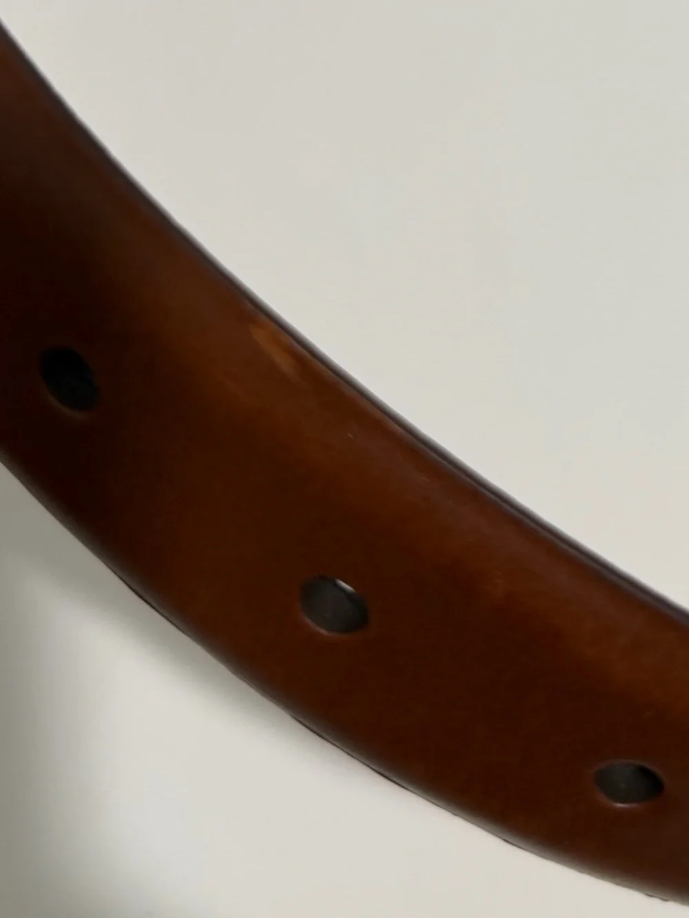 NEW J. Crew Italian Leather English Tan Brown Dress Belt size 38 E3145 $80